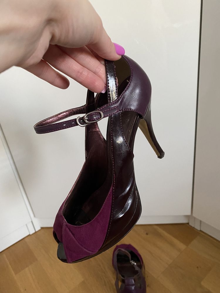 Szpilki Charles & Keith r.38 wys obcasa z platformą 11cm