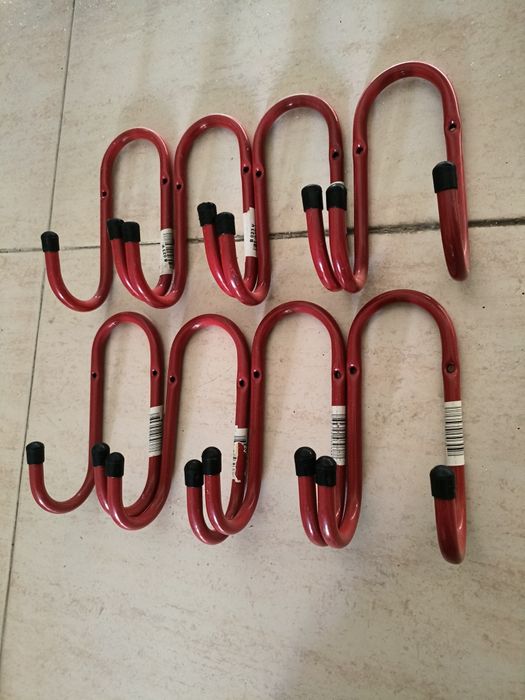 Gancho duplo em U 7X1 80KG VERMELHO