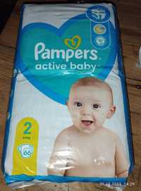 Pampersy 2 active baby