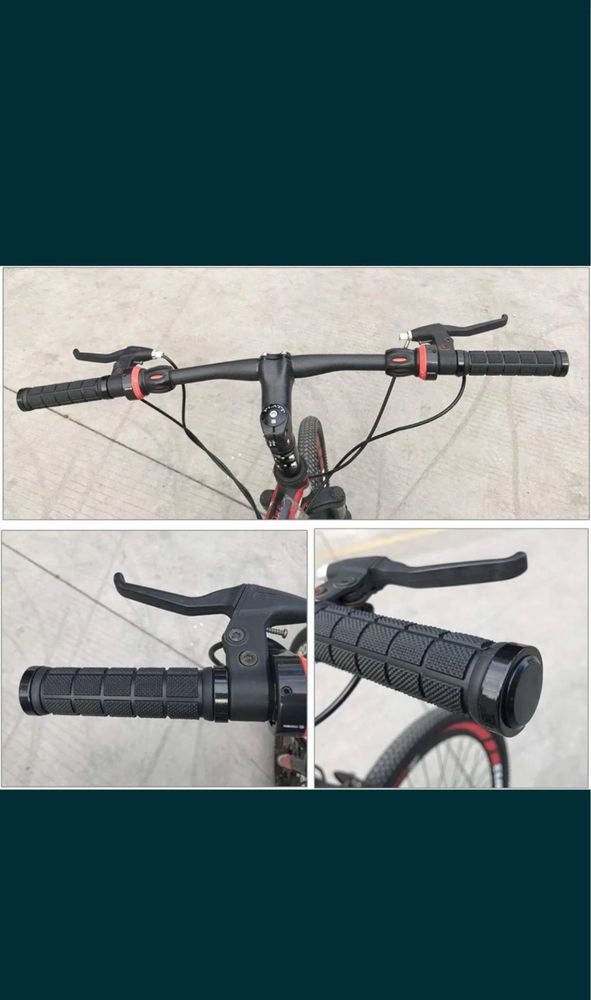 PLAT uchwyty na kierownicę roweru antypoślizgowe gumowe uchwyty chwyty