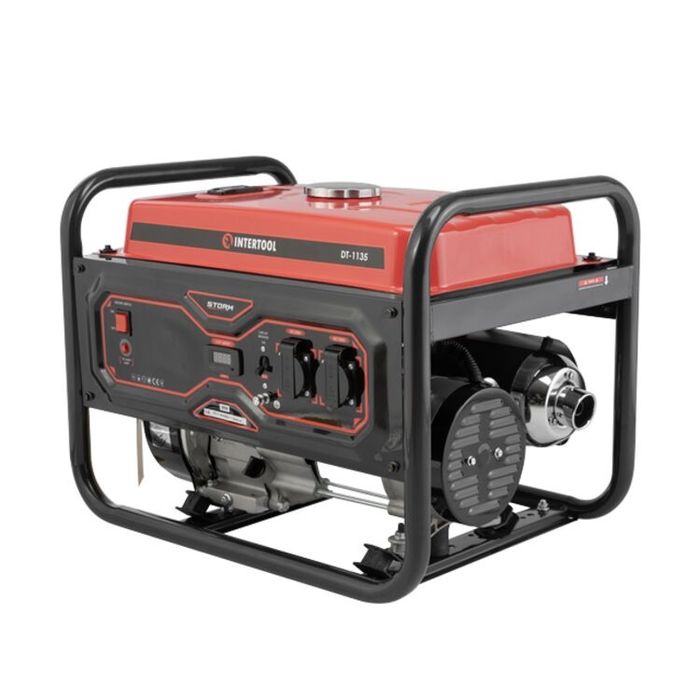 Генератор 3,2/3,5 кВт, 220 В, 18 л, STORM INTERTOOL DT-1135