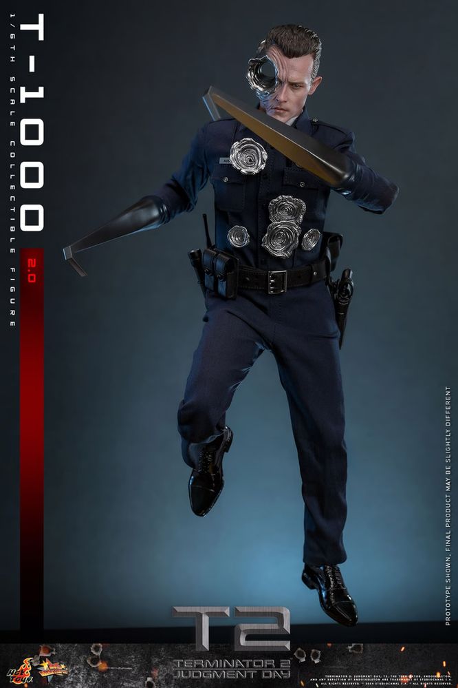 Фігурка 1/6 Hot Toys MMS774 Terminator 2: Judgment Day T-1000 (2.0)
