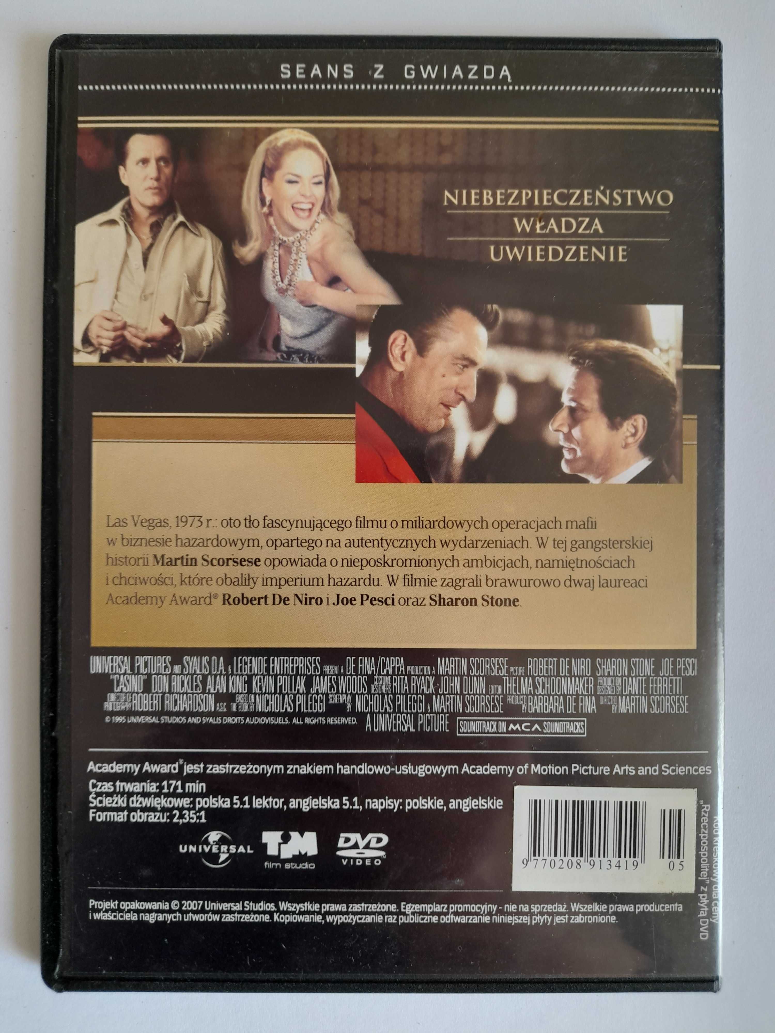 Film CASINO płyta DVD