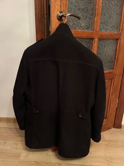 Sprzedam płaszcz męski XXL czarny