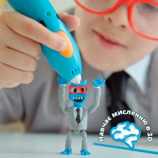 3D-ручка 3Doodler Start Plus Креатив 9SPSESSE2R (синяя)