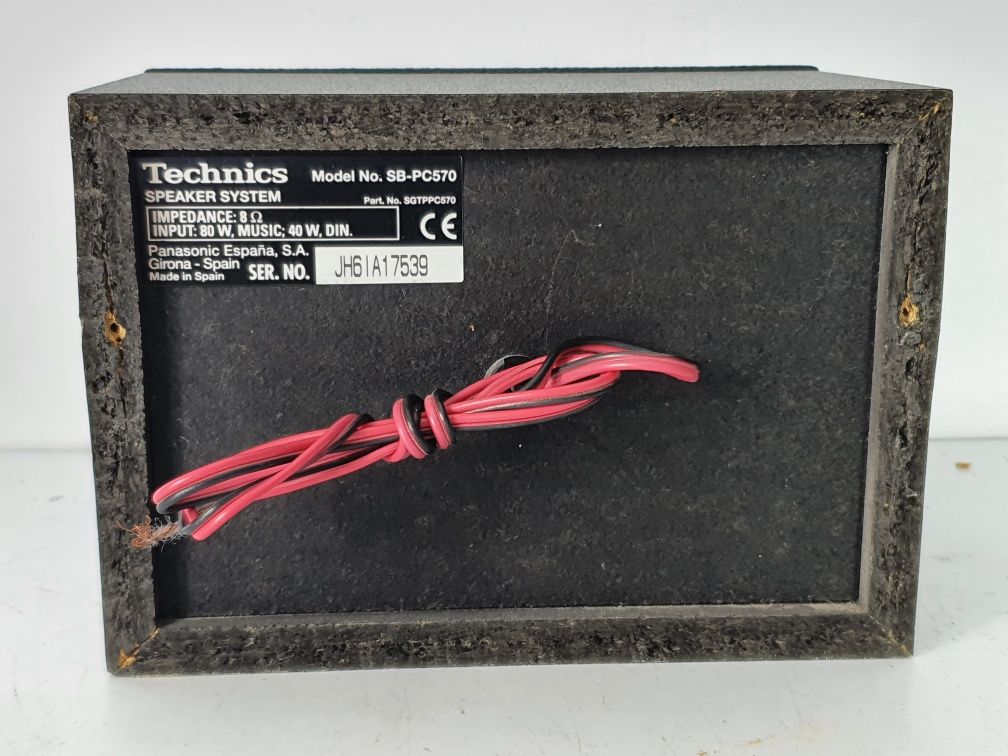 Kolumna Technics SB PC 570 głośnik 8ohm 40/80W centralny