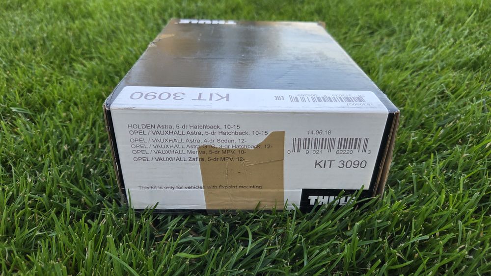 Bagażnik rowerowy Thule, 4 x bagażnik 591, 2 belka wingbar