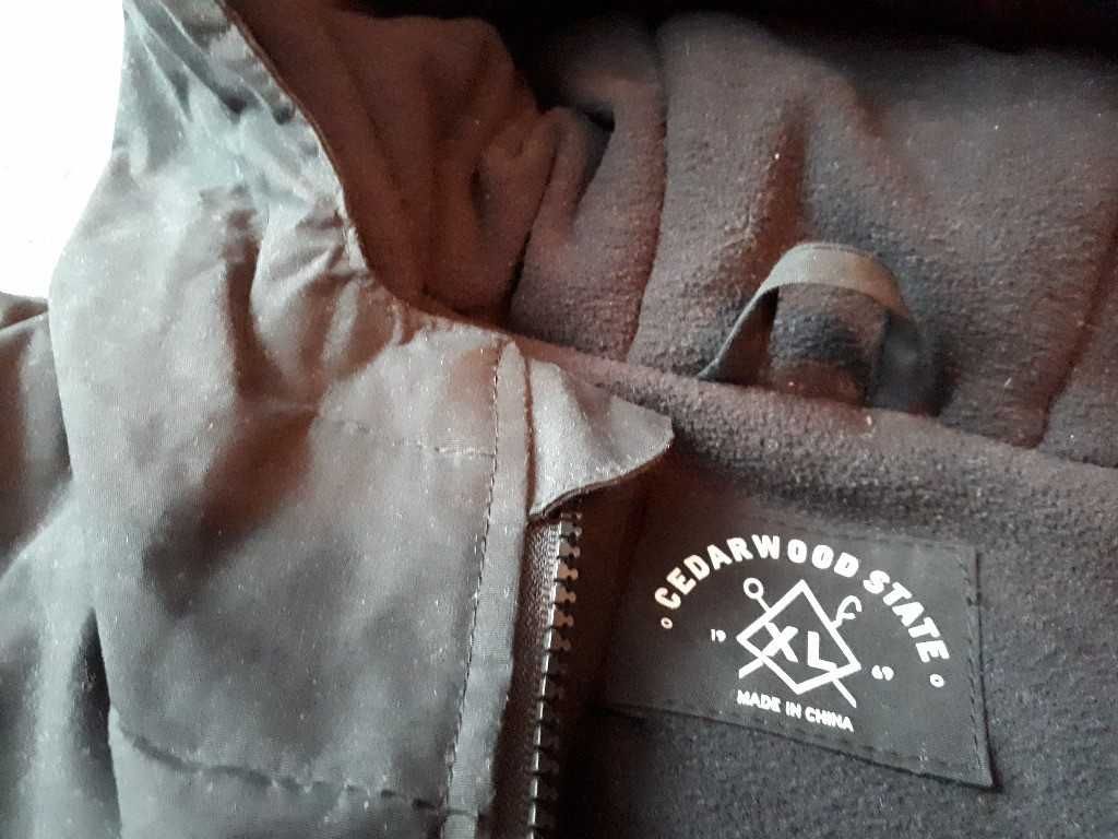 Kurtka zima/wiosna czarna Ceader Wood State XL