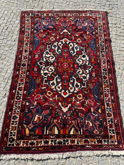 Idealny wełniany r.tkany perski Iran Hamadan 215x135 galeria 13 tys