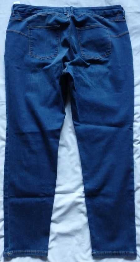 M&S nowe spodnie jeans denim Model SKINNY SCULT&LIFT UK 22 r. 50