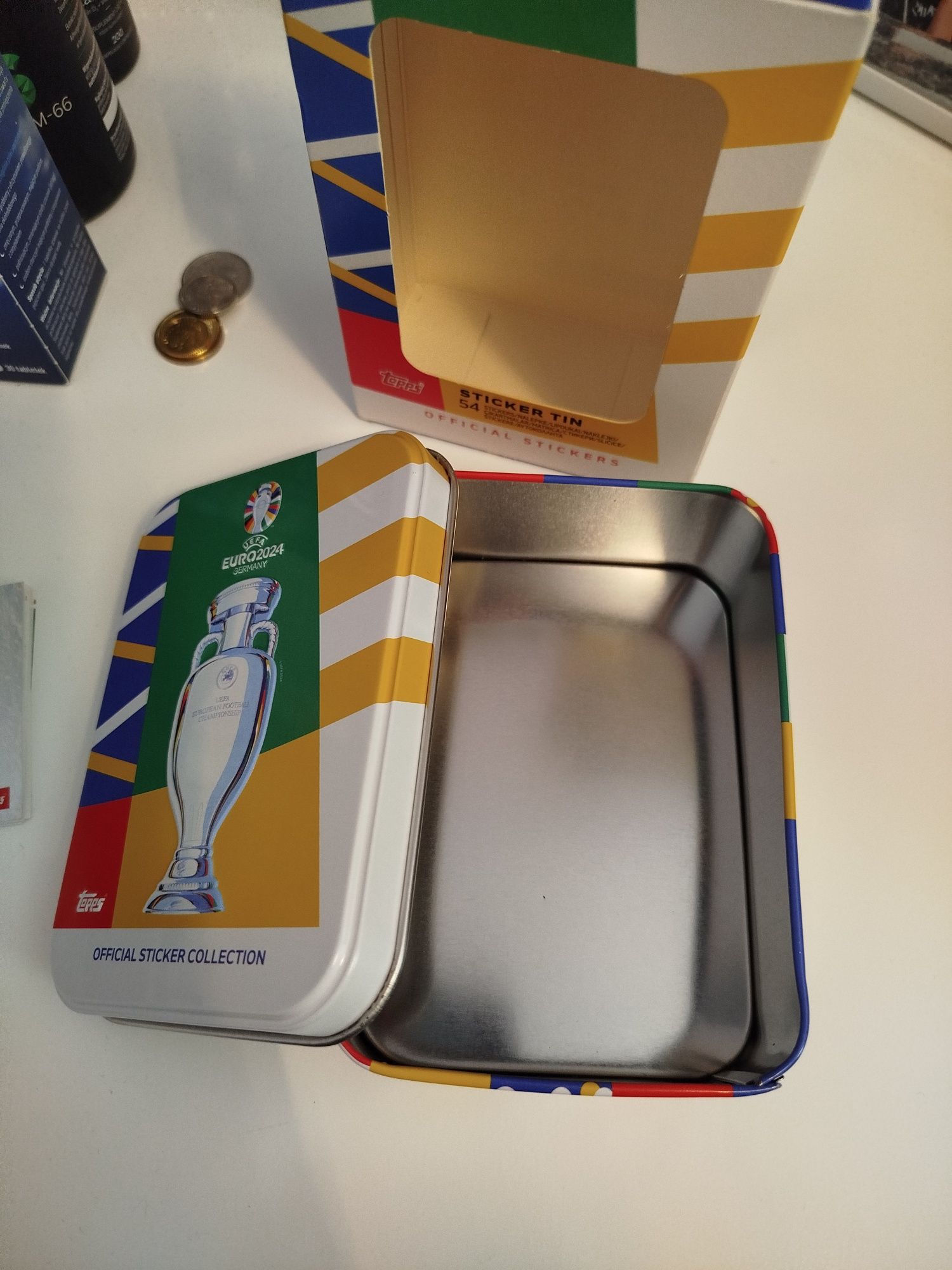 Puszka na naklejki EURO 2024 Topps