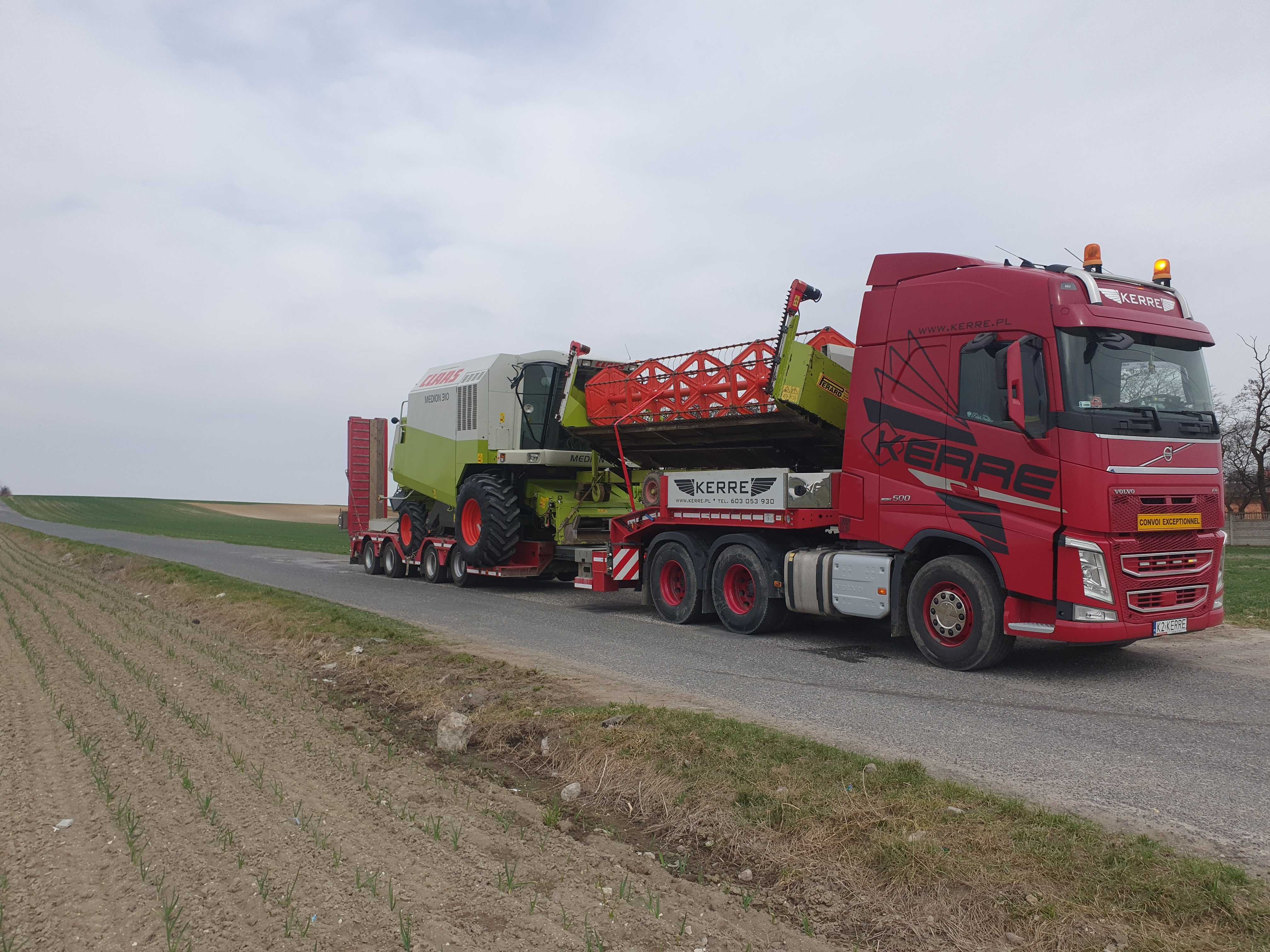 Transport niskopodwoziowy - maszyny budowlane, konstrukcje stalowe