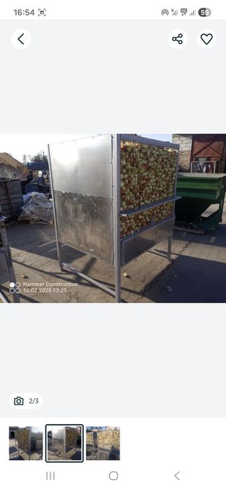 Linia , maszyna  do obierania cebuli , obdmuchiwarka