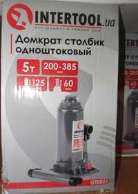 Домкрат 5 тон INTERTOOL GT 0053