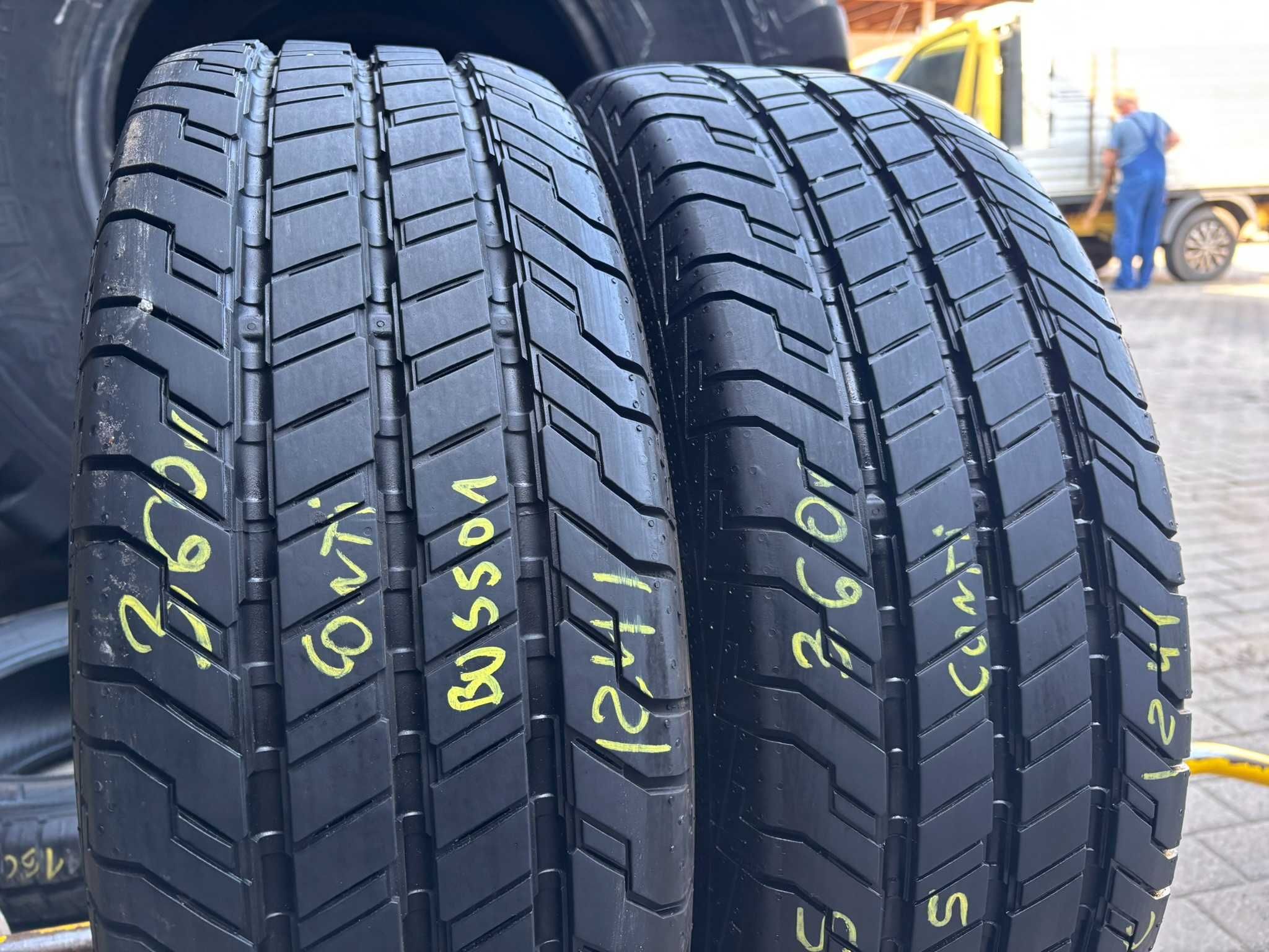 2X OPONY BUS 215/65R16C 109/107T Continental ContiVanContact 9MM 2024R