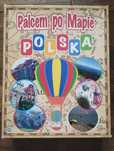 Gra Palcem po mapie Polska - montessori