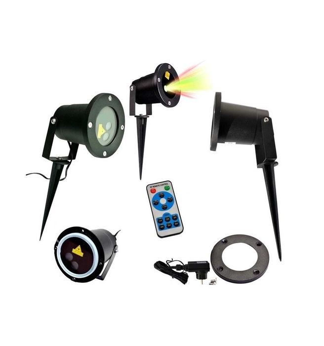 Projektor Świąteczny Laserowy RG Star Shower do Domu Ogrodu na Prezent
