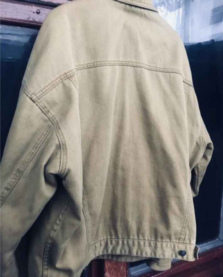 мужская куртка джинсовка л-хл