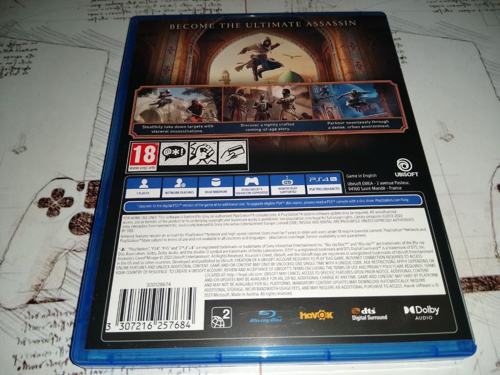Sprzedam grę widoczną na zdjęciu na ps4