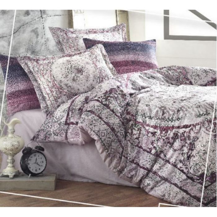 Постельное белье Dantela Vita 3d сатин digital евро