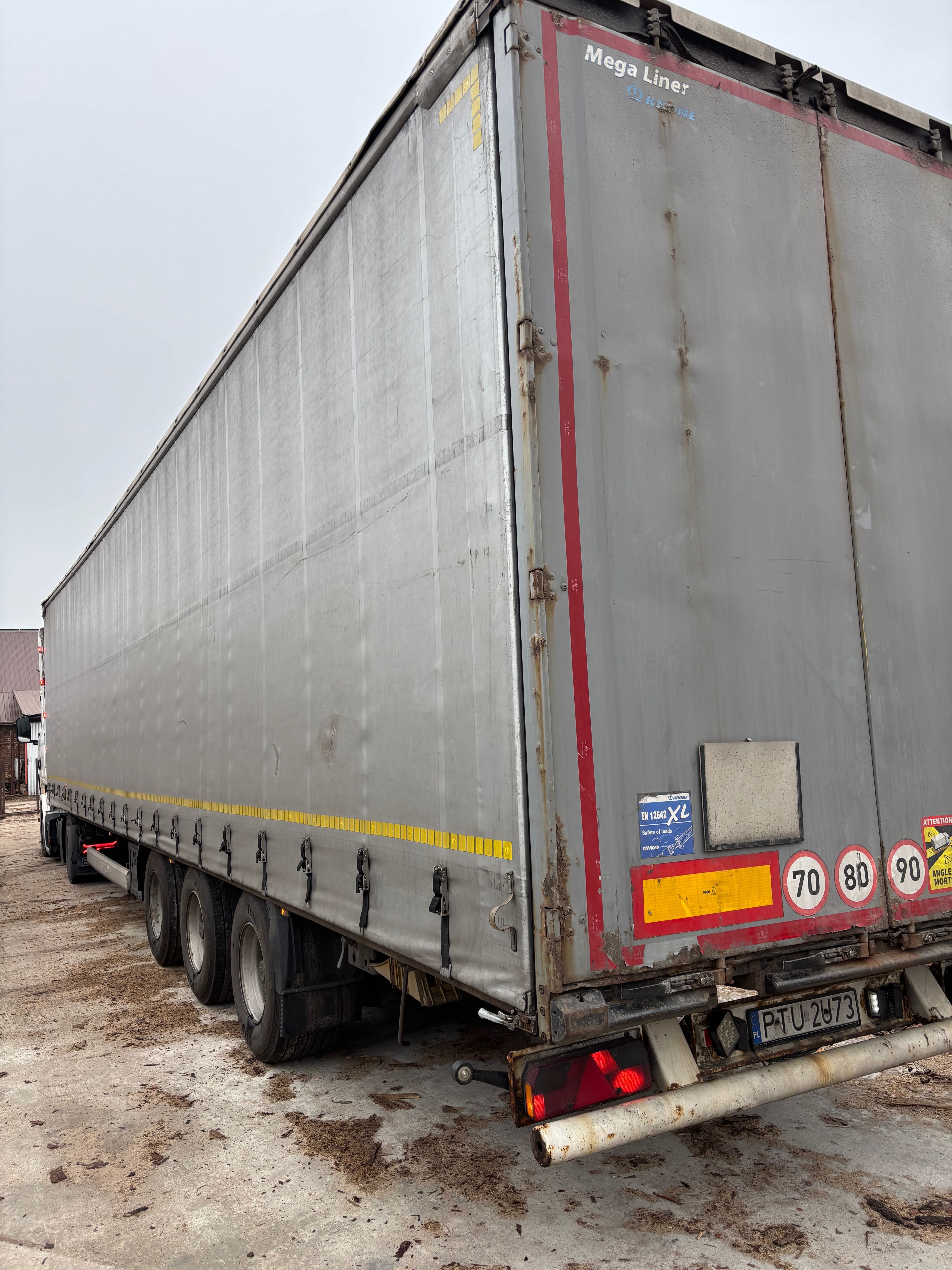 Scania R420 + naczepa Krone MEGA