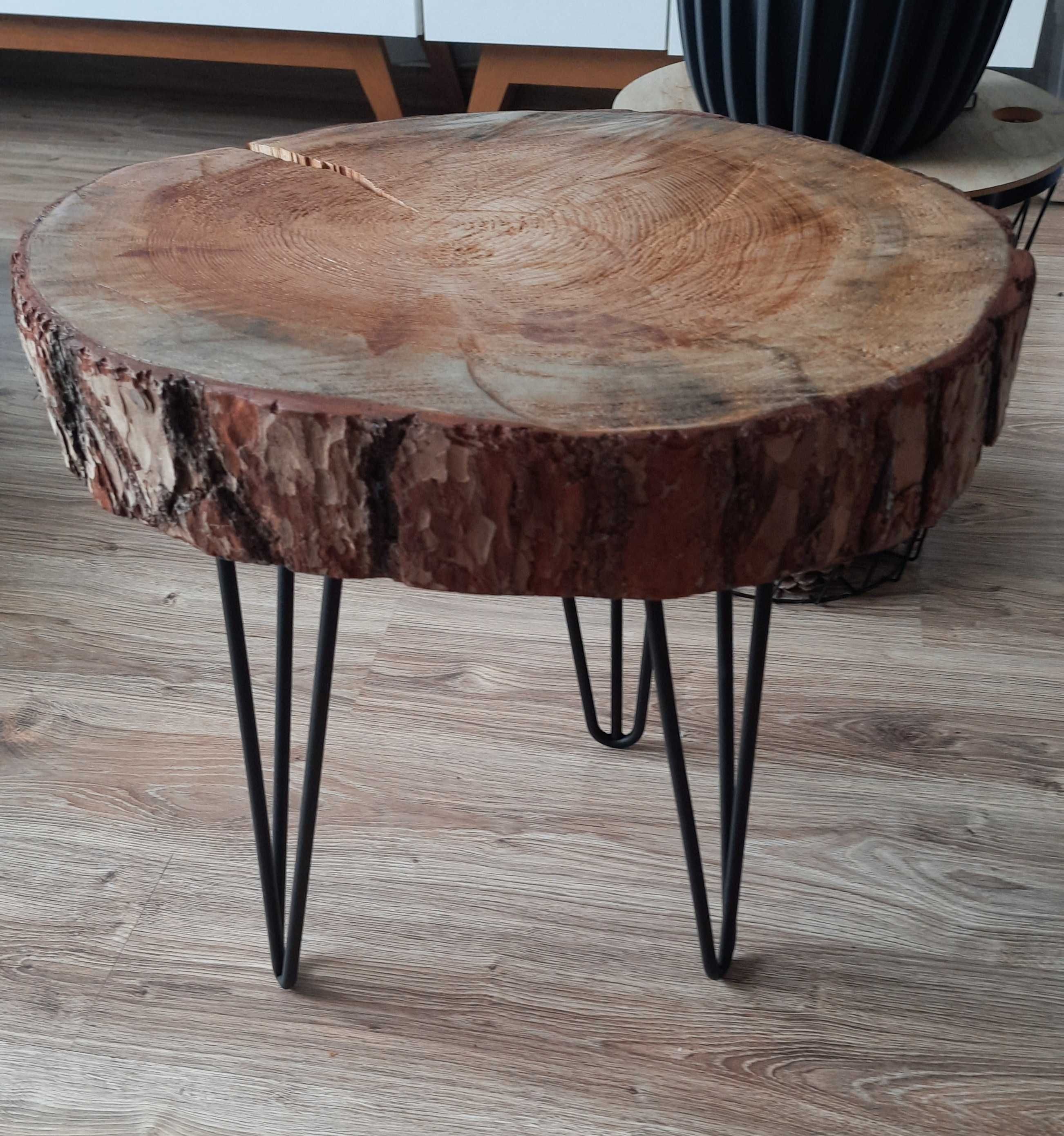 Stolik plaster drewna