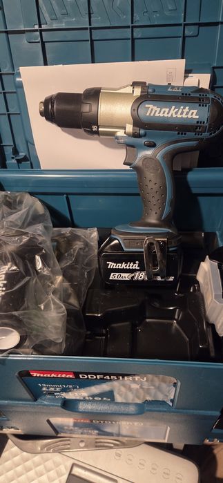 Makita wiertarko-wkretarka DDF451RTJ