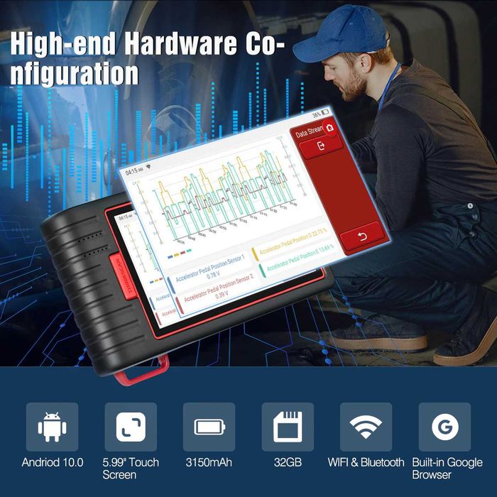 Thinkcar ThinkScan Max 2 Máquina Diagnóstico OBD/ 28 Funções (NOVO)