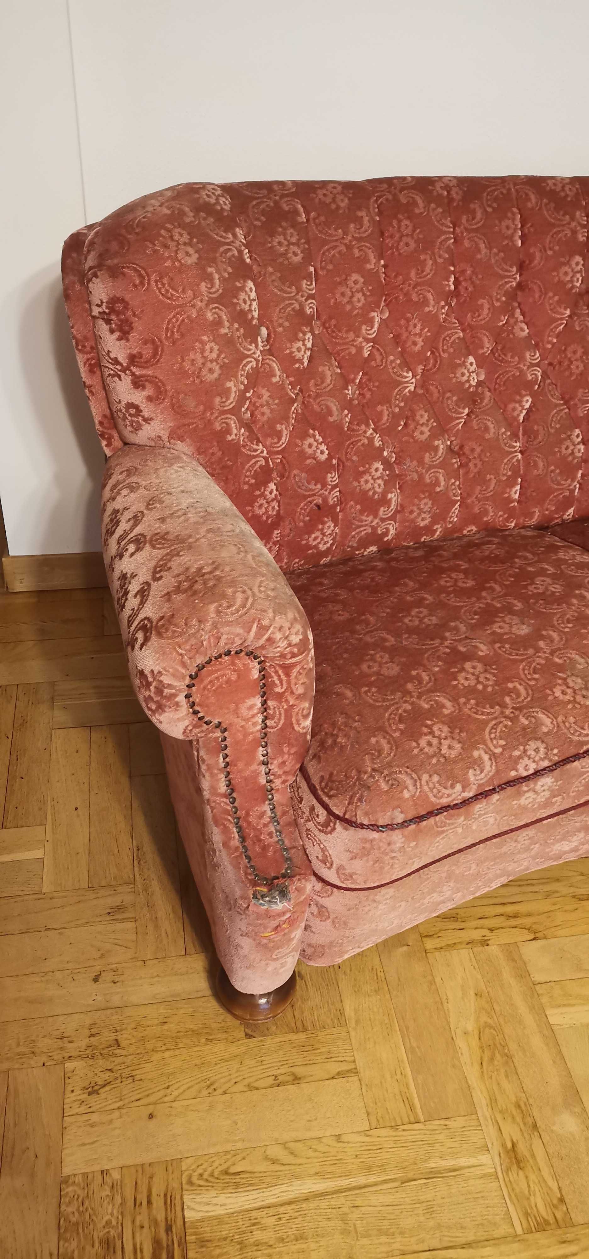 Komplet mebli do salonu stylowy ludwikowski