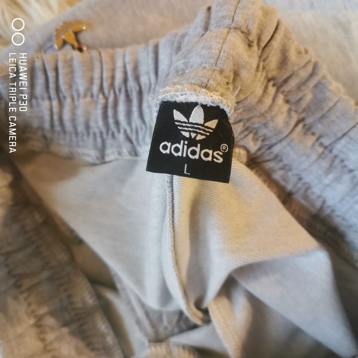 Spodnie męskie Adidas bawełniane rozmiar L