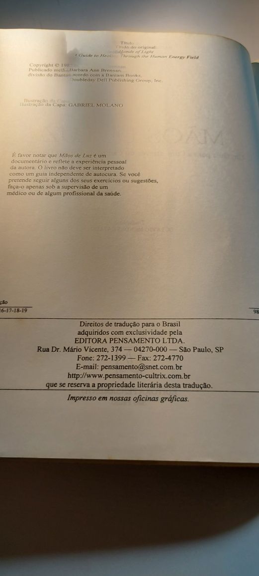 Mãos de Luz - Barbara Ann Brennan