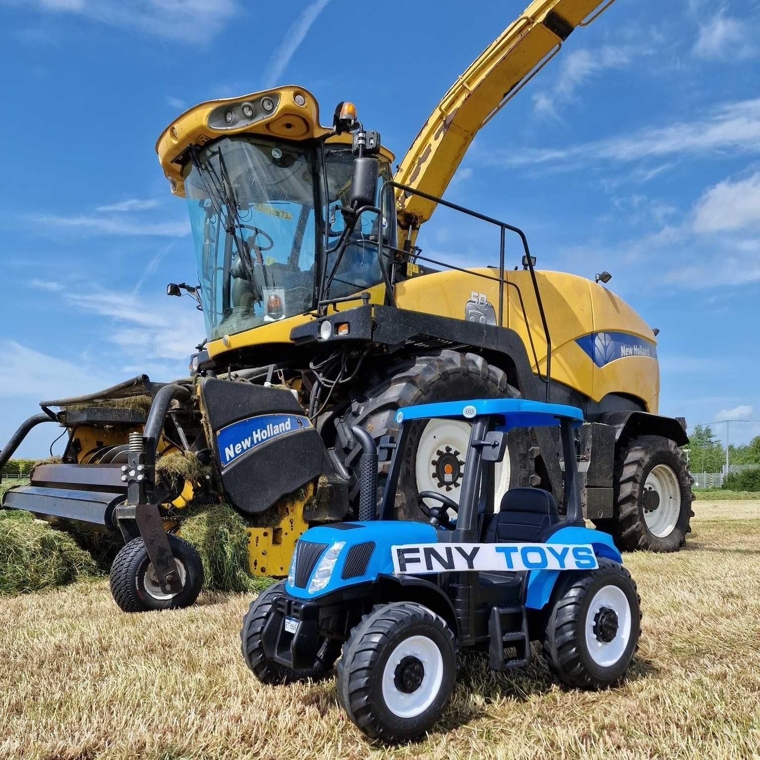 TRAKTOR XXL New holland 24V silniki 2x200W auto na akumulator