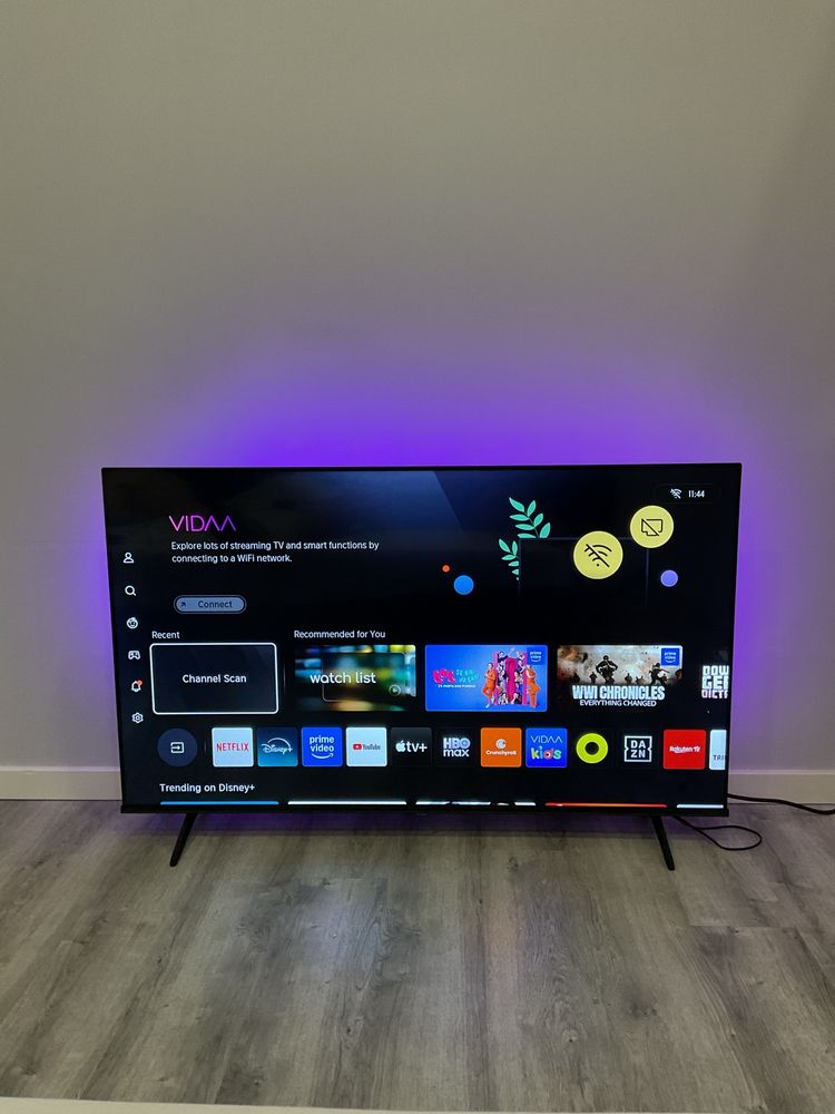 Smart TV 55'' 4K Ultra HD + Ambient Light