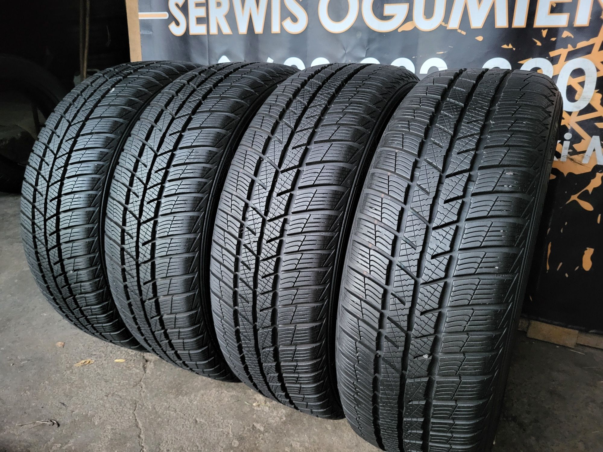 Opony zimowe 205/60/16 Barum 18rok 7,8mm