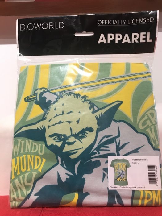 Vários modelos t-shirts Star Wars (Produto novo e embalado)