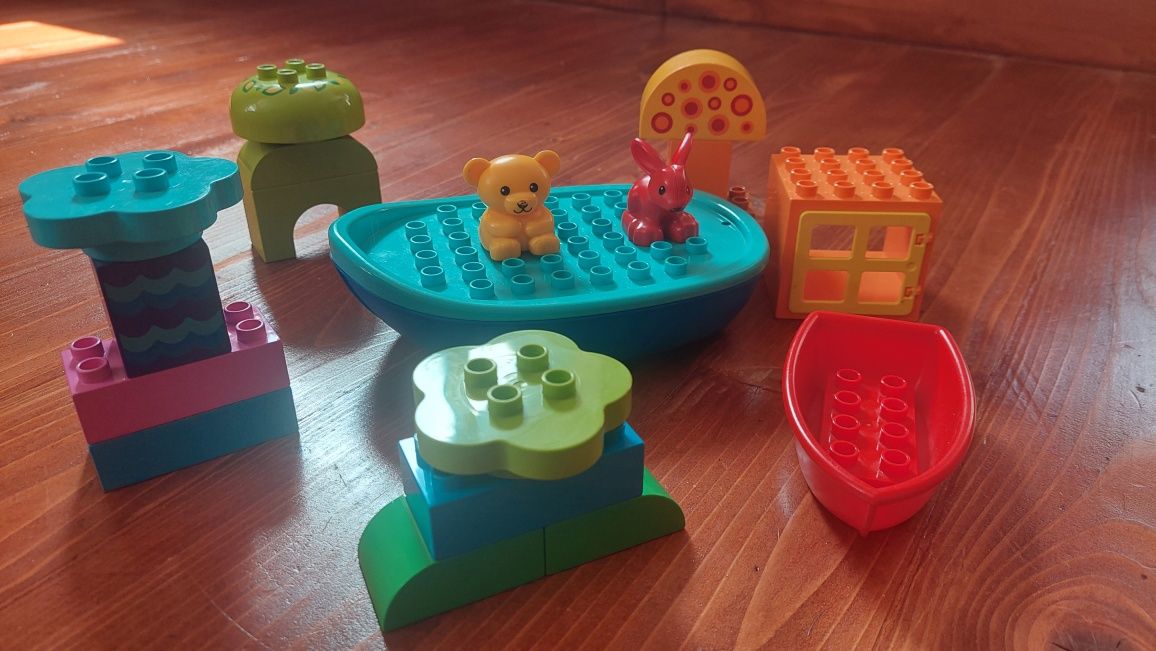 LEGO DUPLO оригінал лодка з тваринками