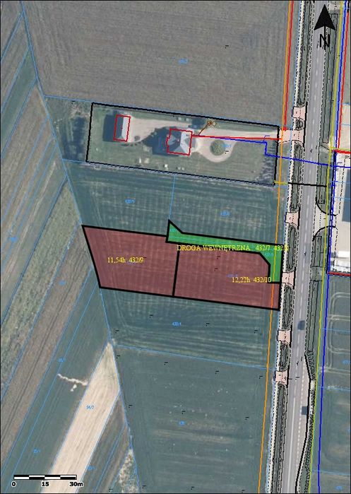 Działki budowlane Świdry (RM, MN, U)
