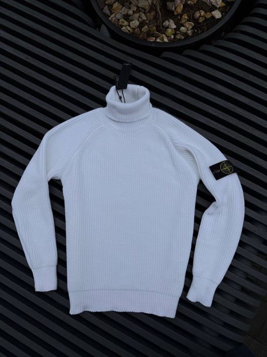 ВАУ!Гольф Stone island!теплий гольф на зиму!