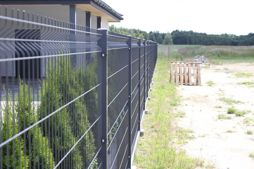 Ogrodzenie panelowe z podmurówka panel h123 fi4 52zł TĘGOBORZE