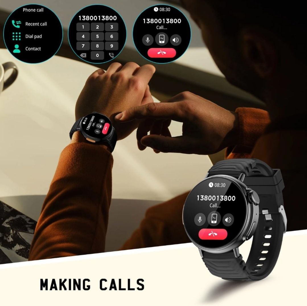 MISIRUN GT88 Ultra Smartwatch dla mężczyzn i kobiet z funkcją telefonu