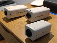 3 profesjonalne 3 kamery do monitoringu Sanyo Color CCD