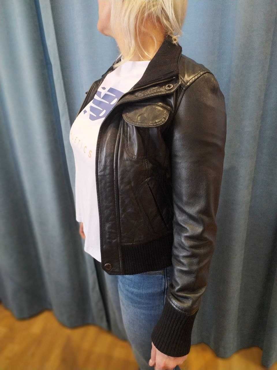 Куртка шкіряна Genuine Leather MNG Collection