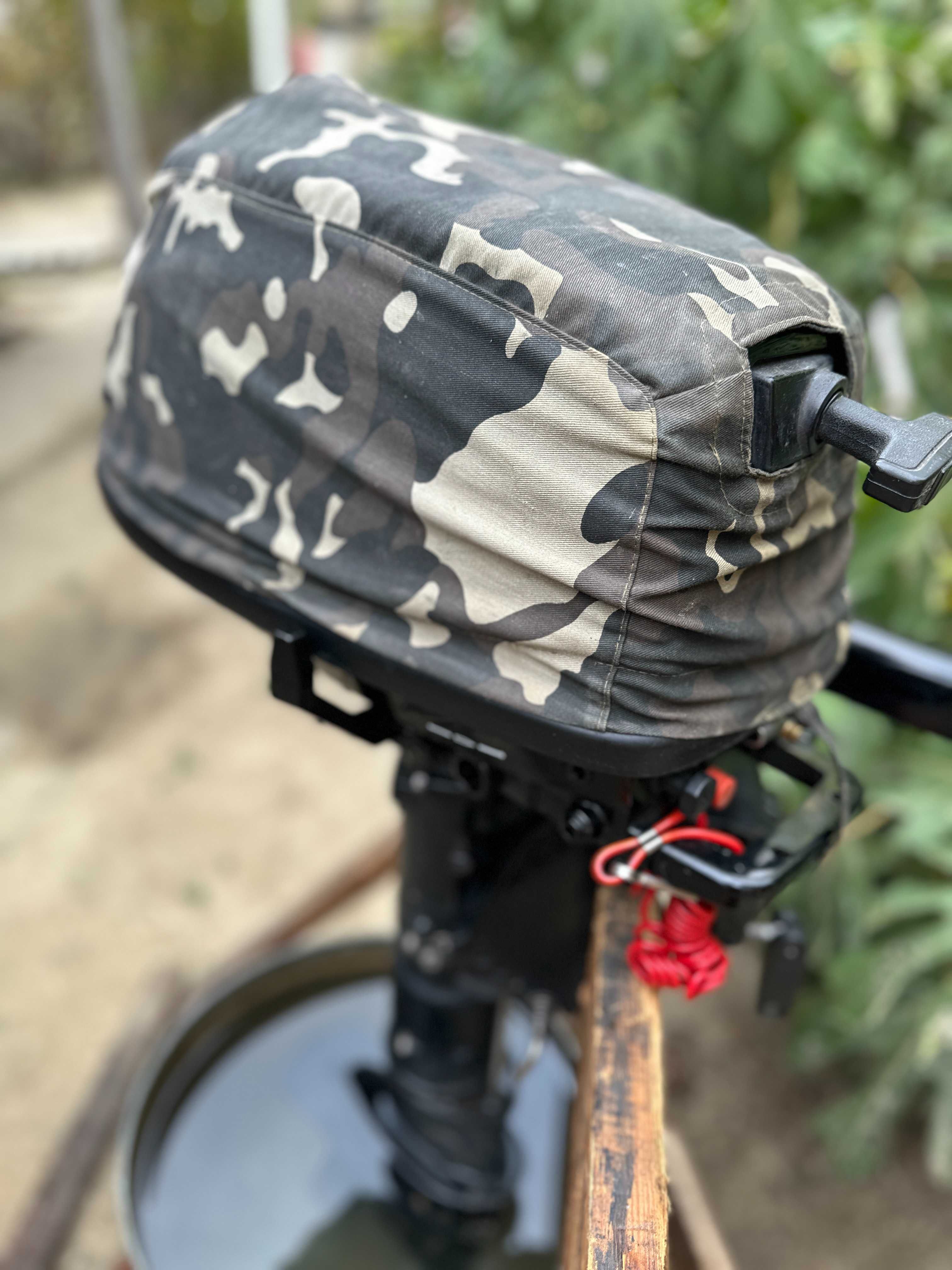 Лодочный мотор Hidea HD6FHS + 12 л бак