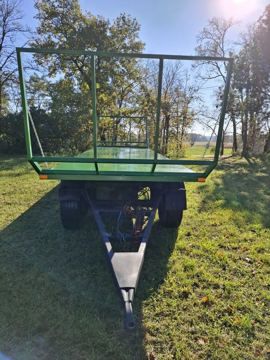 Przyczepa Bdb St mocna 8,4m/2,5m laweta do bel resory platforma  zarej