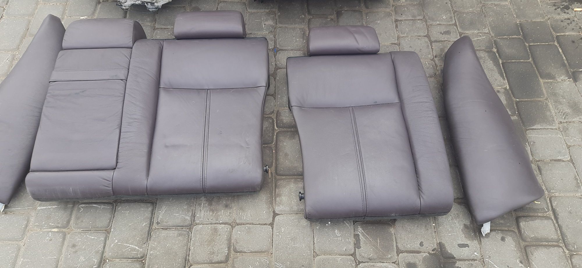 Fotele kanapa boczk skóra i BMW E39 touring
