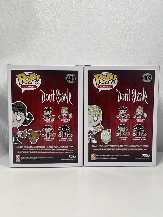 Willow & Wendy, Funko pop, Don’t Starve