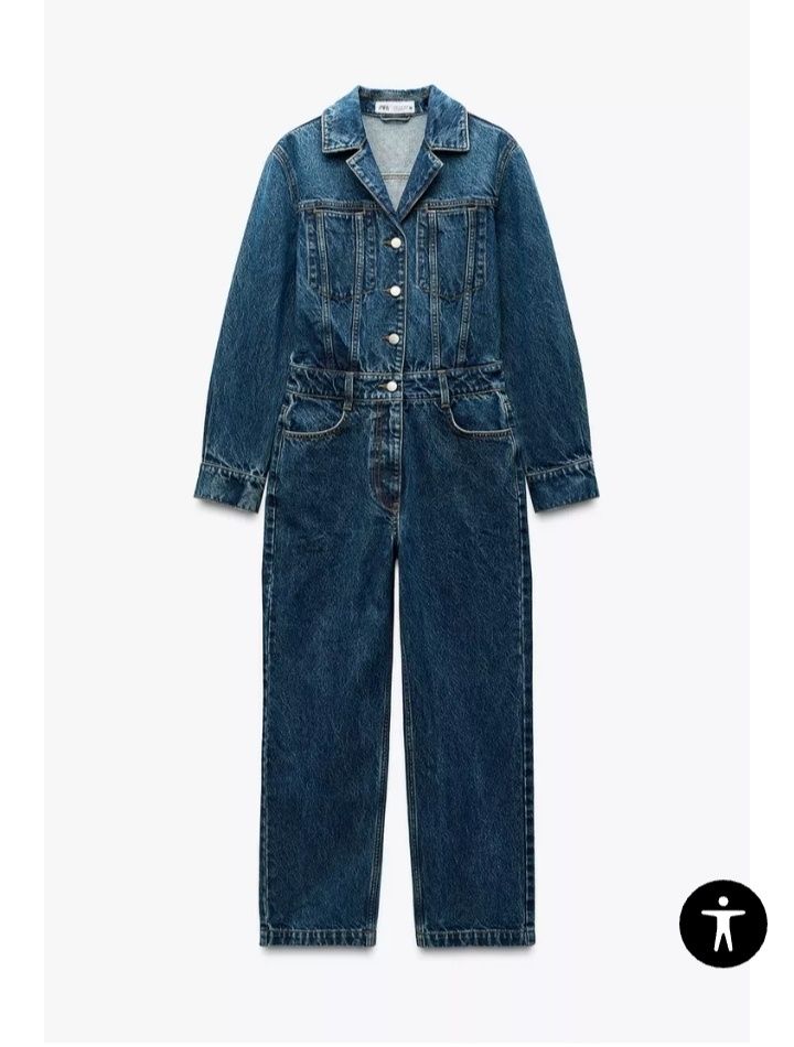 Джинсовий комбінезон  від zara 1975 zw