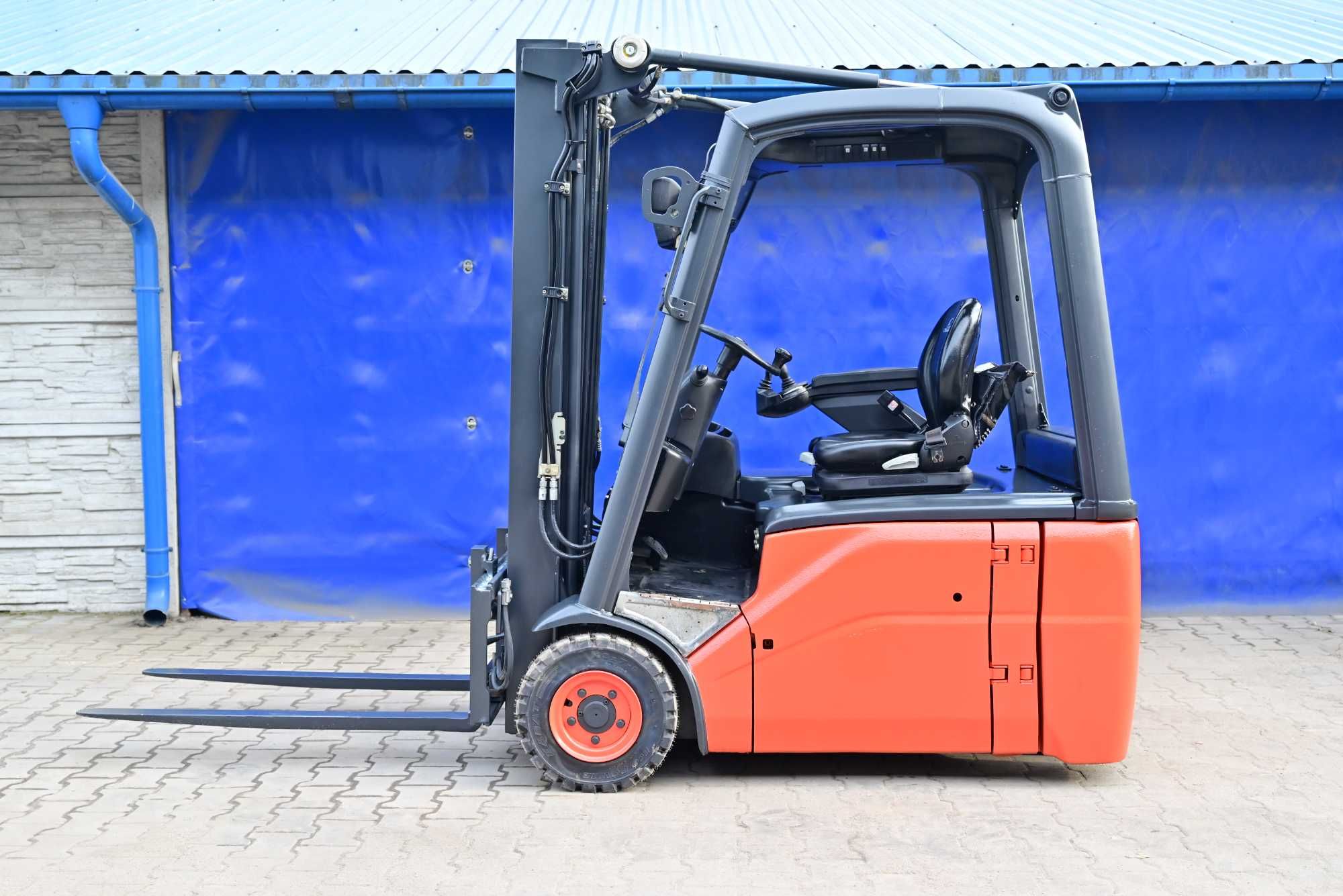 Wózek widłowy Linde E16 Triplex 452 cm 2012 rok 6465 mth FHP 368