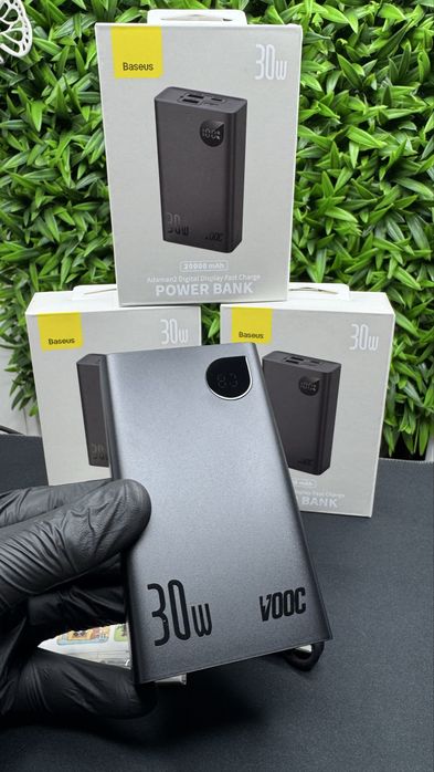 Оригінальний павербанк Базеус 20000 mAh 30w Voov версія доя Oppo