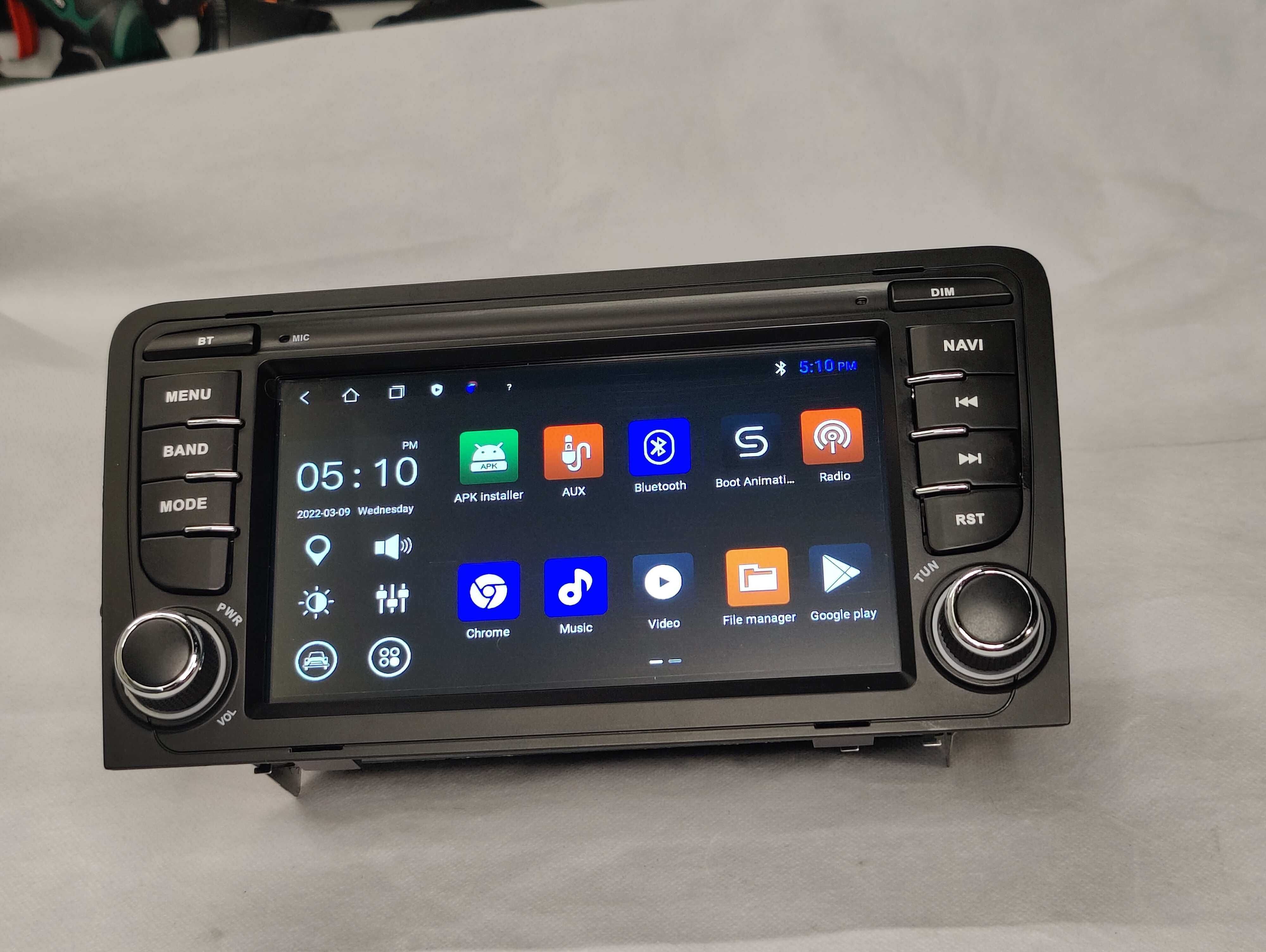 Rádio 2 DIN Android Audi A3  • Wifi GPS BLUETOOTH + câmara